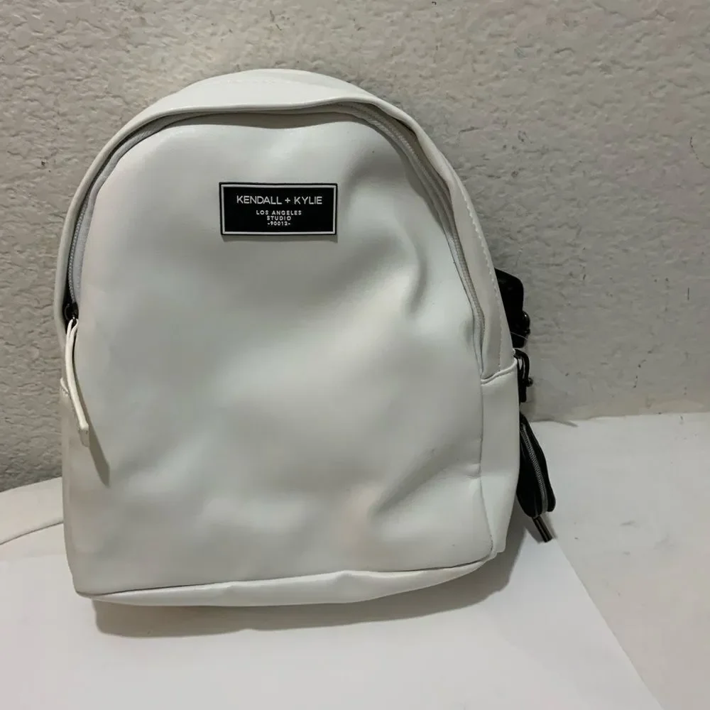Kendall & Kylie Mini Red Black white  Backpack